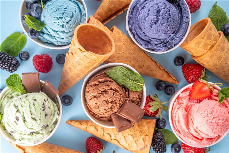 Eiscreme & Desserts